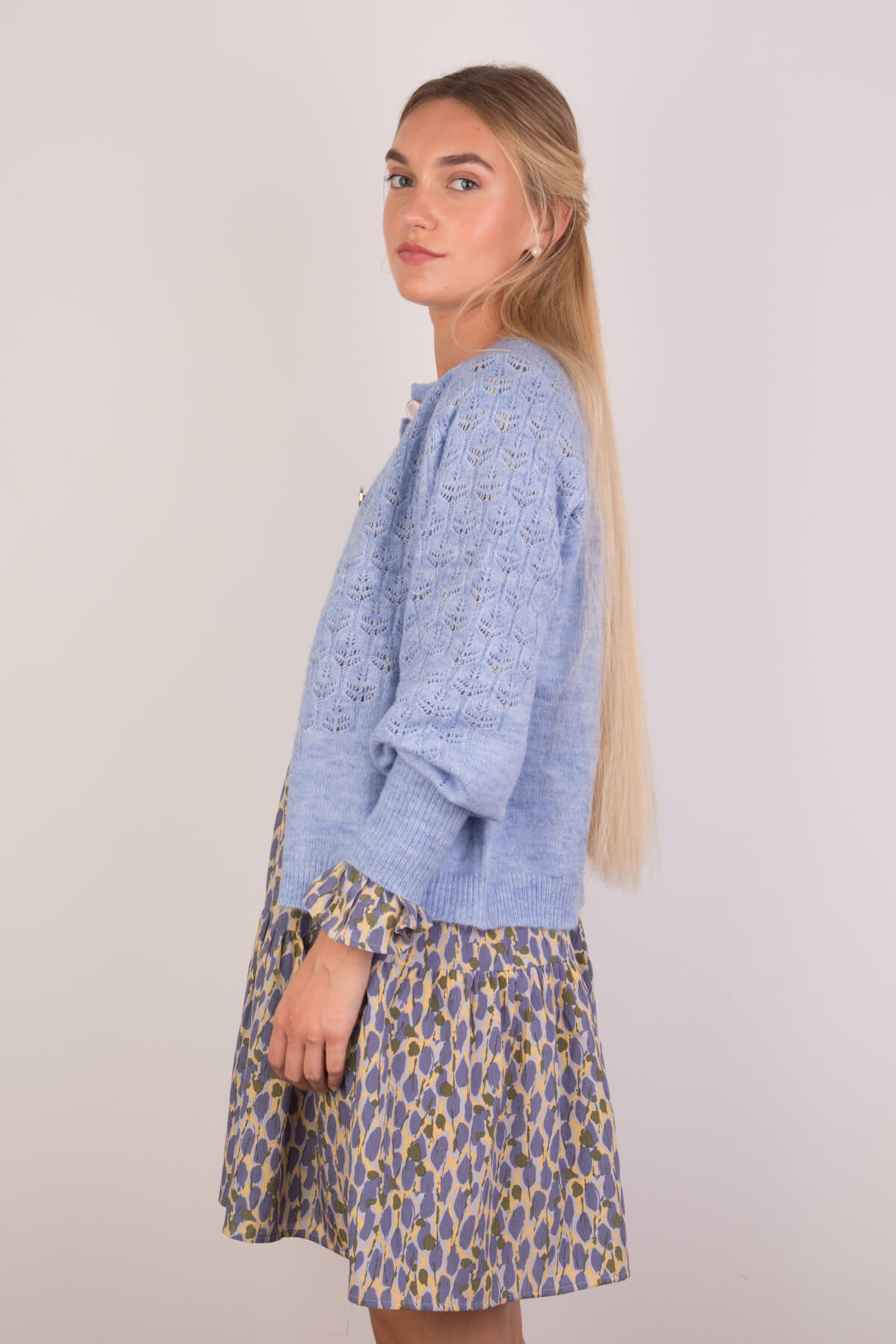 Chaqueta punto pointelle - Imagen 2