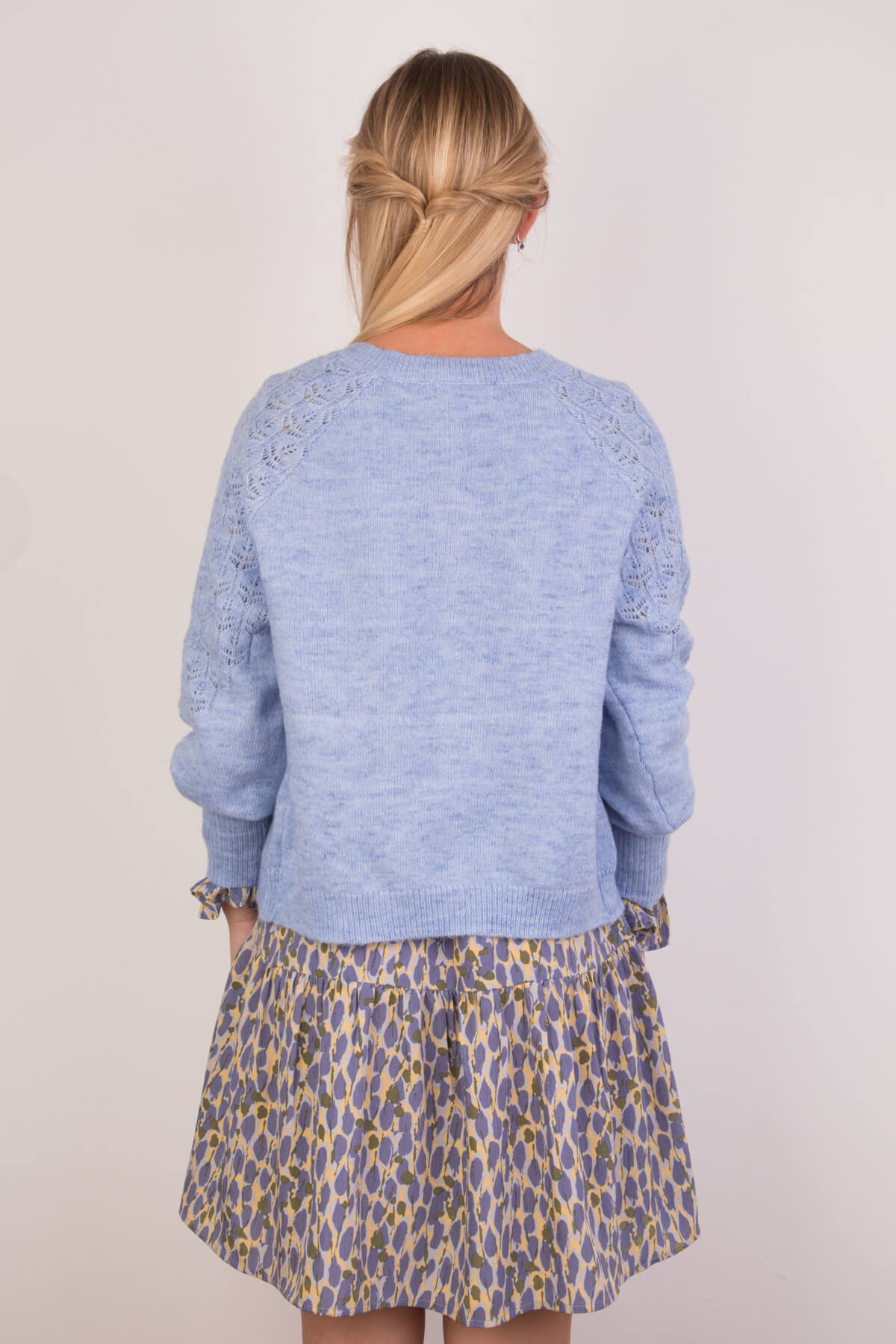 Chaqueta punto pointelle - Imagen 3